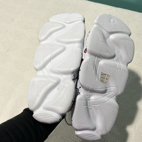 CHAMPION SUPER MELLOW WARPED SANDALS SLIP ON white youth kids NWT‎ - Picture 7 of 7
